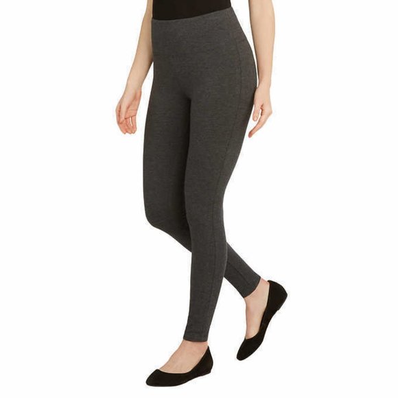 NWT Max & Mia Womens High Waist French Terry Legging Size Small Gray $55 1B114 - Picture 4 of 5